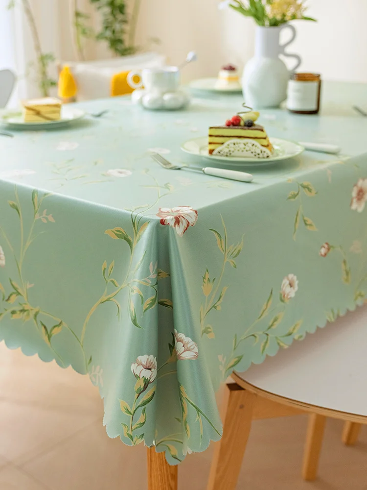 Fresh rural flower fabric tablecloth waterproof, oil resistant, and washable rectangular shape
Fresh rural flower fabric tablecloth waterproof, oil resistant, and washable rectangular shape