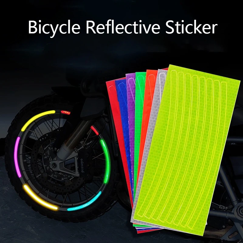 8Pcs Bicycle Reflective Sticker Car Motorcycle Bicycle Luminous Stripe Tape For Riding Night Driving Safety Bicycle Accessories
8Pcs Bicycle Reflective Sticker Car Motorcycle Bicycle Luminous Stripe Tape For Riding Night Driving Safety Bicycle Accessories