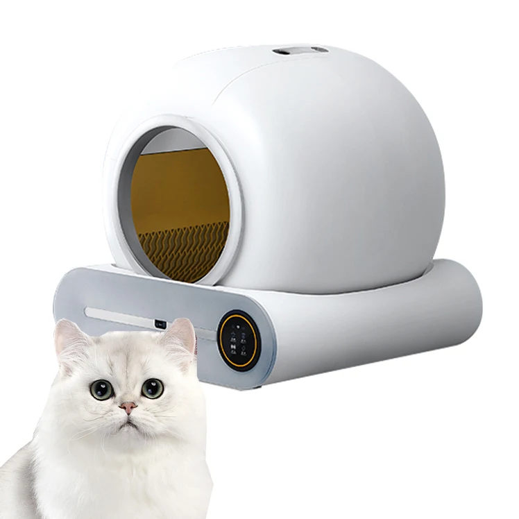 2022 Intelligent Self Cleaning App Wifi Control Pet Toilet Automatic Smart Cat l i t t e r Box
2022 Intelligent Self Cleaning App Wifi Control Pet Toilet Automatic Smart Cat l i t t e r Box