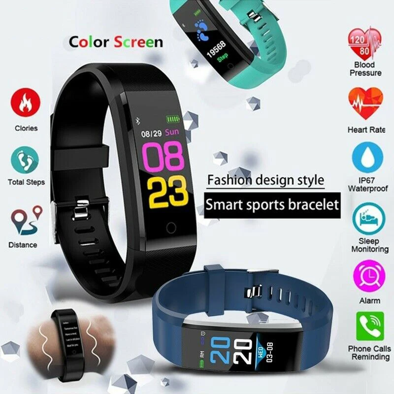 Smart Watch ID115P Sports Watch Men and Women Pedometer Fitness Tracking Heart Rate Monitor with Smartwatch for Android IOS
Smart Watch ID115P Sports Watch Men and Women Pedometer Fitness Tracking Heart Rate Monitor with Smartwatch for Android IOS