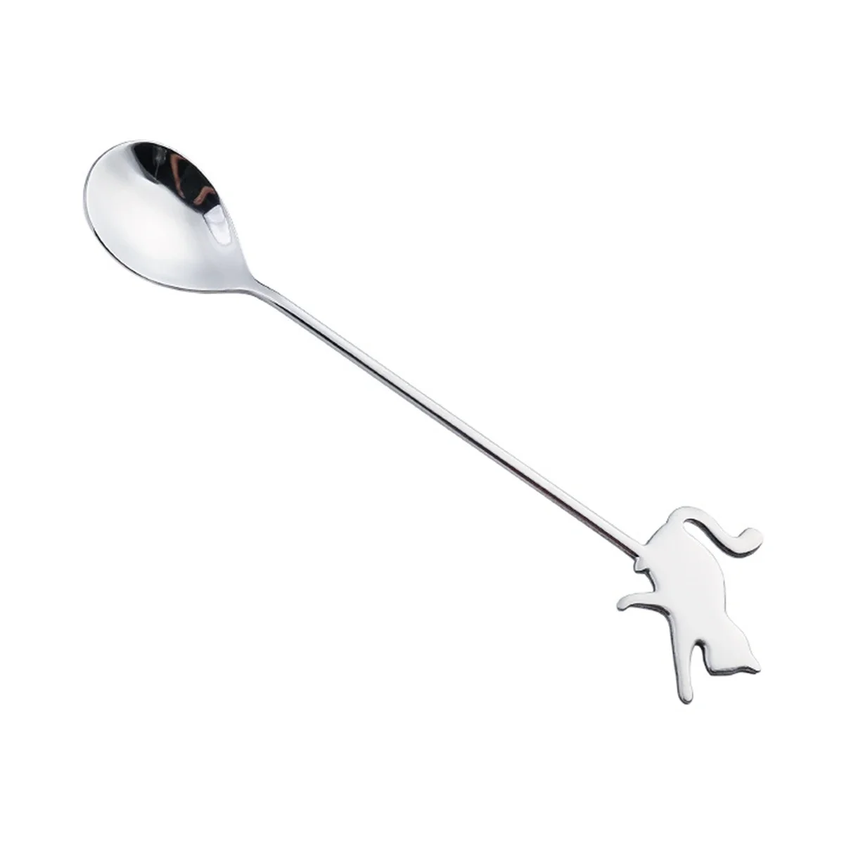 Кофейная ложка "Рыба/Кот" из нержавеющей стали
Кофейная ложка "Рыба/Кот" из нержавеющей стали