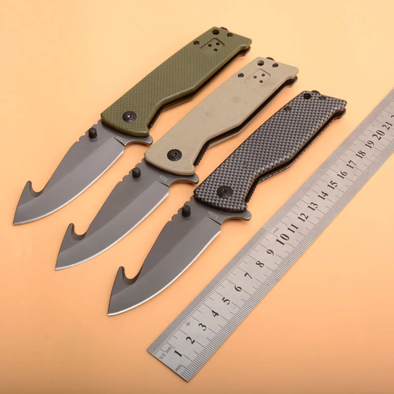 X23 Original Military Tactical Folding Titanium Coating Stainless Pocket Knife Steel Blade Outdoor EDC Tools
X23 Original Military Tactical Folding Titanium Coating Stainless Pocket Knife Steel Blade Outdoor EDC Tools