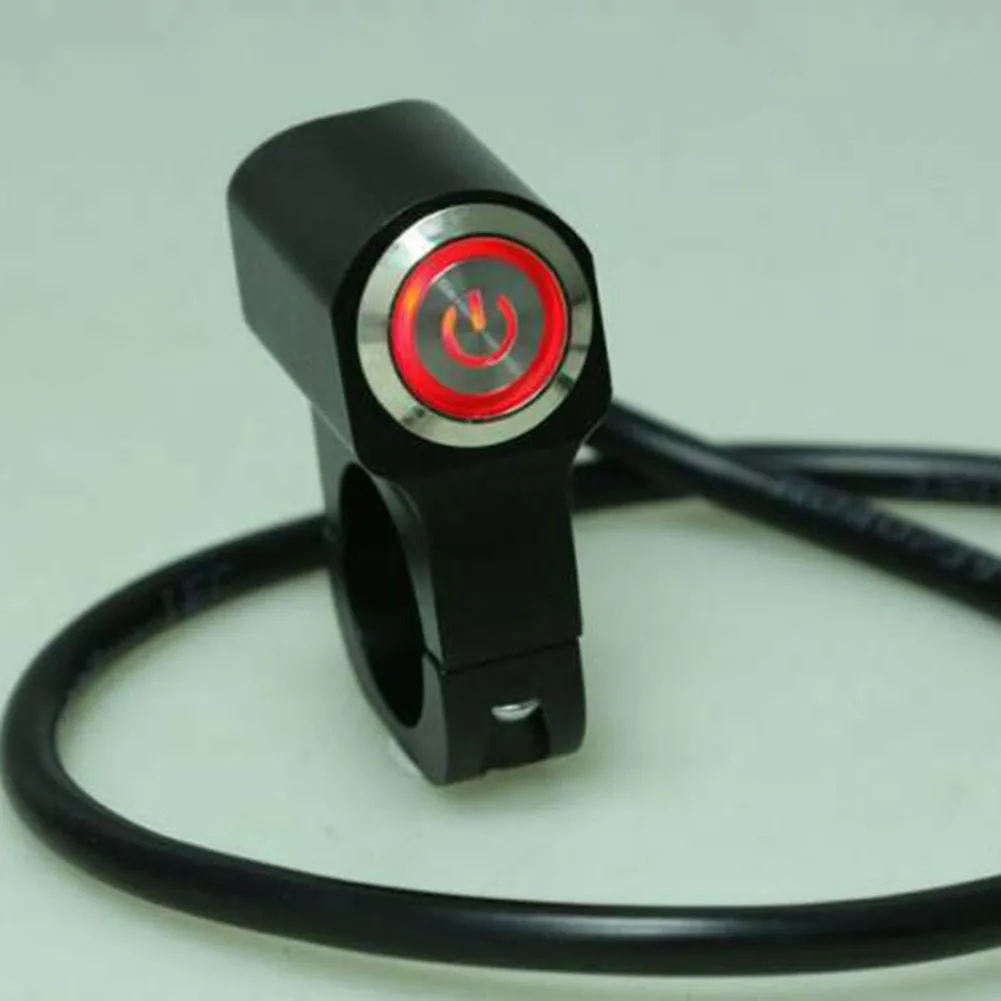 22mm Motorcycle Alloy Handlebar Switch On/Off Headlight-Hazard-Fog Red LED Spotlight Riding Fog Light Switch
22mm Motorcycle Alloy Handlebar Switch On/Off Headlight-Hazard-Fog Red LED Spotlight Riding Fog Light Switch
