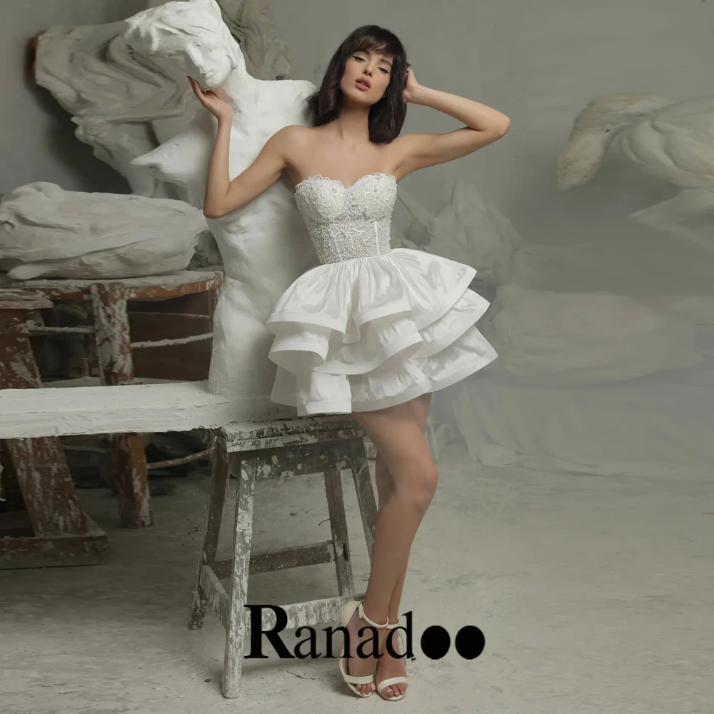 Sweetheart Tulle Sleeveless Evening Gowns For Women Knee Length Appliques Beads Cocktail Party Abendkleider Made To Order
Sweetheart Tulle Sleeveless Evening Gowns For Women Knee Length Appliques Beads Cocktail Party Abendkleider Made To Order