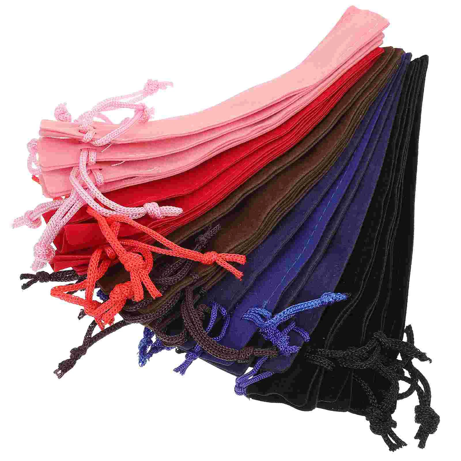20pcs Pen Case Holder Flannel Pens Pouch Pen Protective Drawstring Sleeve Stationery Storage Bag Student Gift for Home Office 
20pcs Pen Case Holder Flannel Pens Pouch Pen Protective Drawstring Sleeve Stationery Storage Bag Student Gift for Home Office