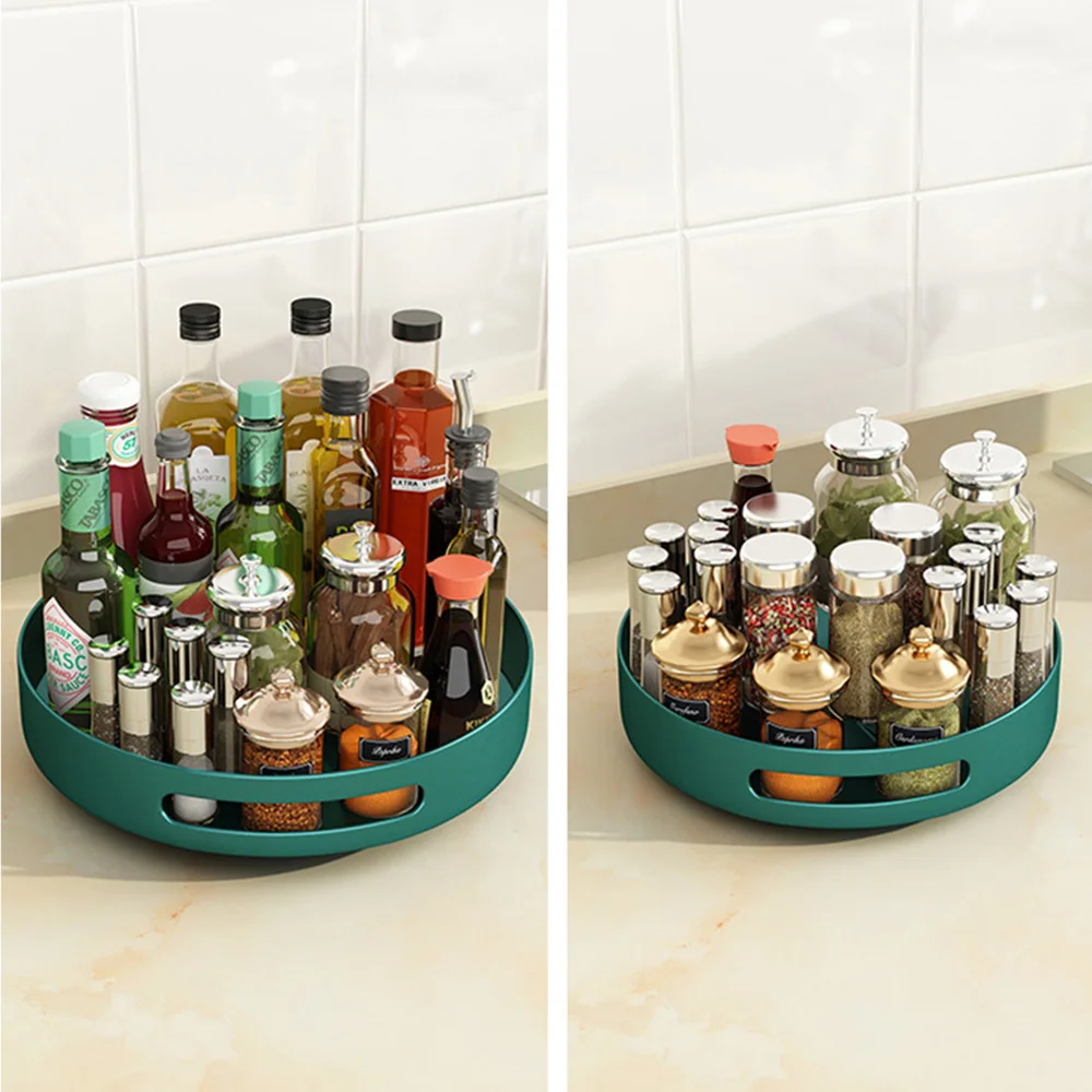 Lazy Susan - Round Plastic Clear Rotating Turntable Organization & Storage Container Bins for Cabinet, Pantry, Fridge, Kitchen
Lazy Susan - Round Plastic Clear Rotating Turntable Organization & Storage Container Bins for Cabinet, Pantry, Fridge, Kitchen