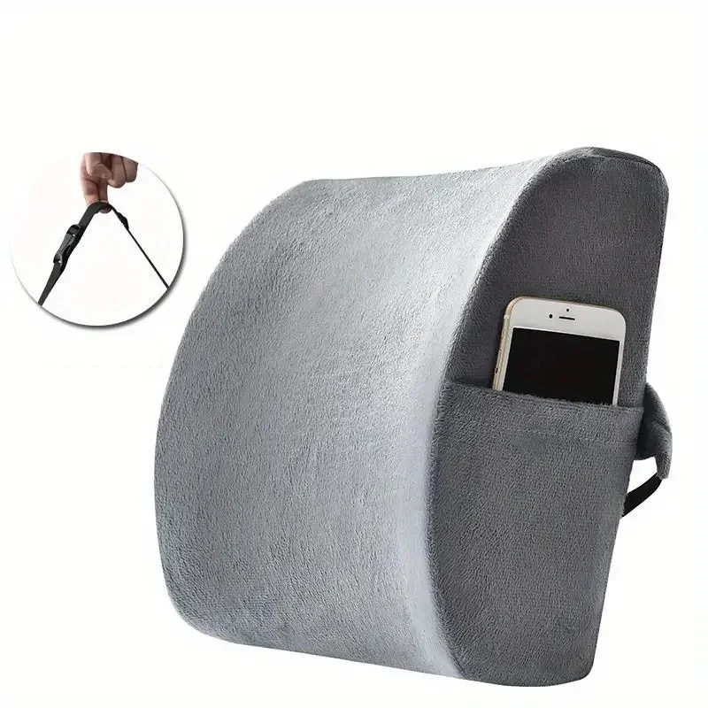 Поясничная подушка из memory foam
Поясничная подушка из memory foam