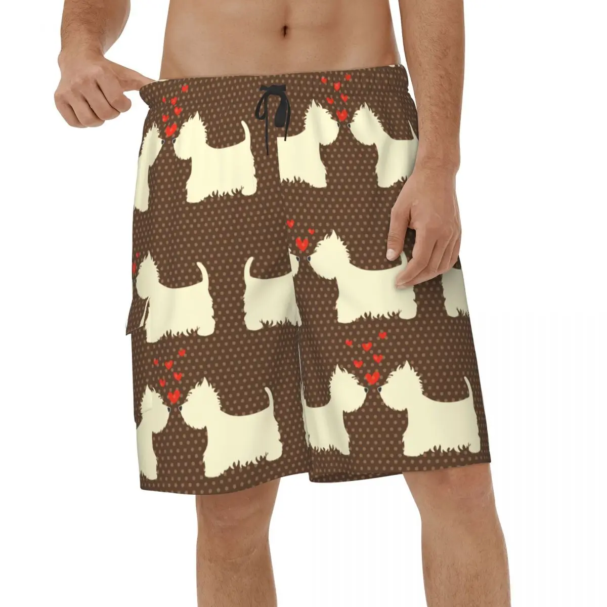 Lovely West Highland Terrier Shorts Summer Mens Swimming Shorts Dog Beach Men Beachwear
Lovely West Highland Terrier Shorts Summer Mens Swimming Shorts Dog Beach Men Beachwear