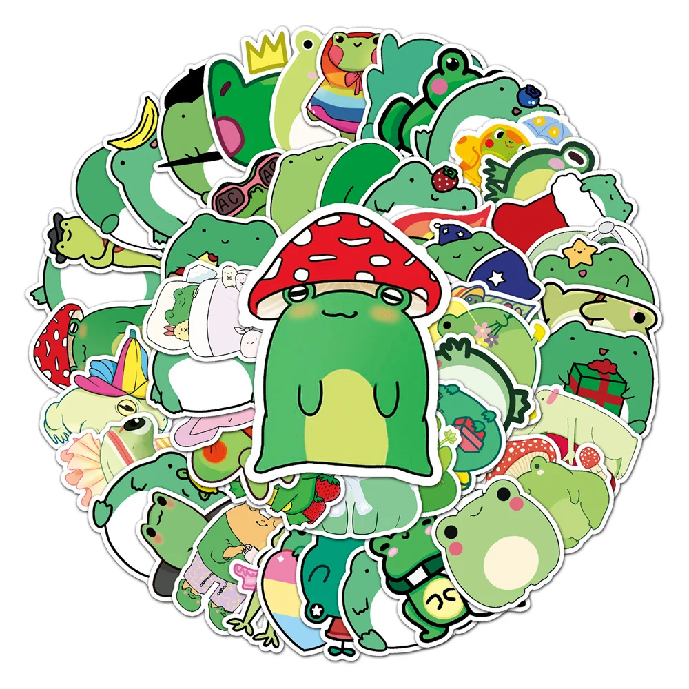 10/30/50PCS Cartoon Cute Little Frog Kids Stickers for Luggage Laptop Ipad Phone Case Journal Waterproof Stickers Wholesale
10/30/50PCS Cartoon Cute Little Frog Kids Stickers for Luggage Laptop Ipad Phone Case Journal Waterproof Stickers Wholesale