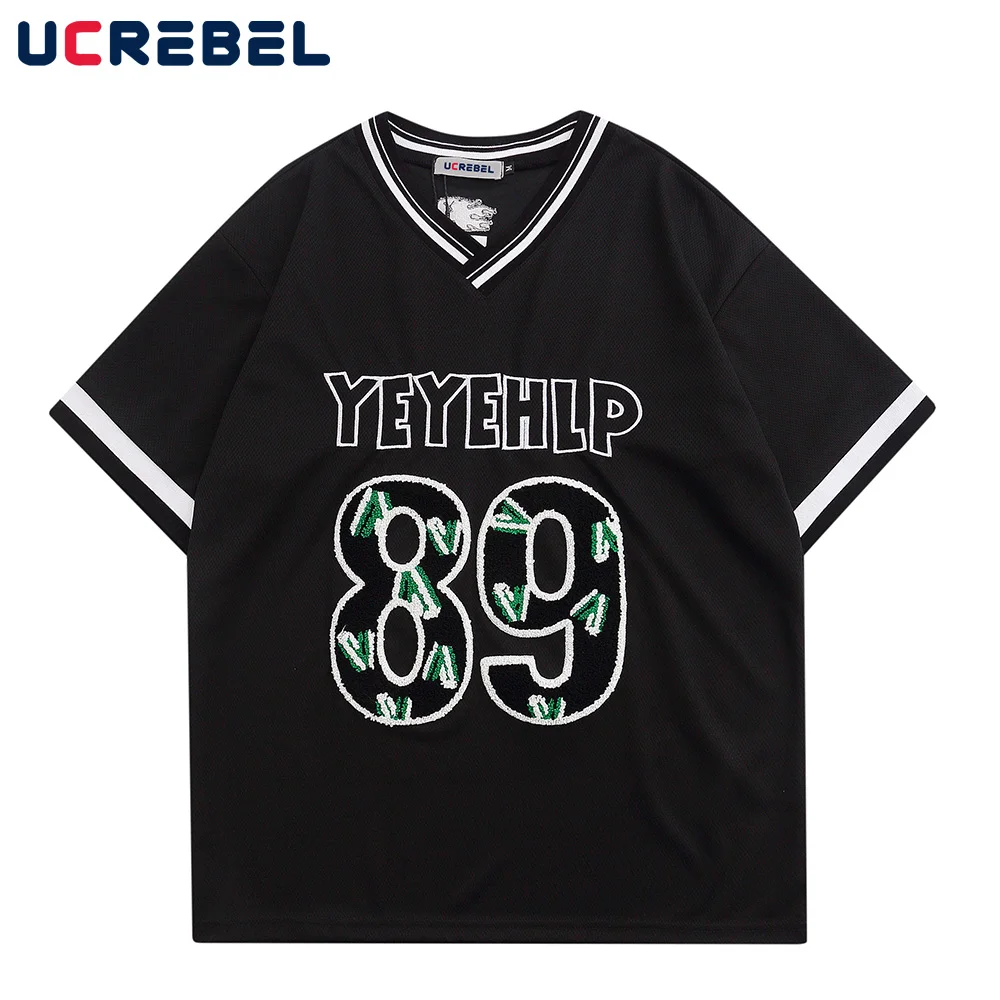 Letter Embroidery Short Sleeve T-shirt Mens Summer Casual Cotton Tee Streetwear V-neck Loose Half-Sleeve Top Men
Letter Embroidery Short Sleeve T-shirt Mens Summer Casual Cotton Tee Streetwear V-neck Loose Half-Sleeve Top Men