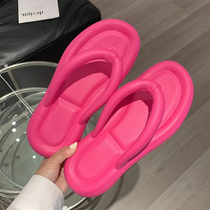 2023 Women Flip Flops Shoes EVA Soft Thick Soled for Female Summer Leisure Fashion Beach Ladies Slippers Cloud Comfort Footwear
2023 Women Flip Flops Shoes EVA Soft Thick Soled for Female Summer Leisure Fashion Beach Ladies Slippers Cloud Comfort Footwear