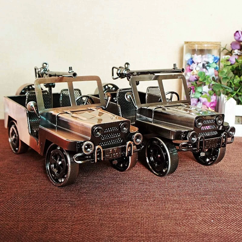 Classic Vintage Iron Car Model Retro Miniature Desktop Art Ornament Crafts for Home Bedroom Office Decoration Gift
Classic Vintage Iron Car Model Retro Miniature Desktop Art Ornament Crafts for Home Bedroom Office Decoration Gift