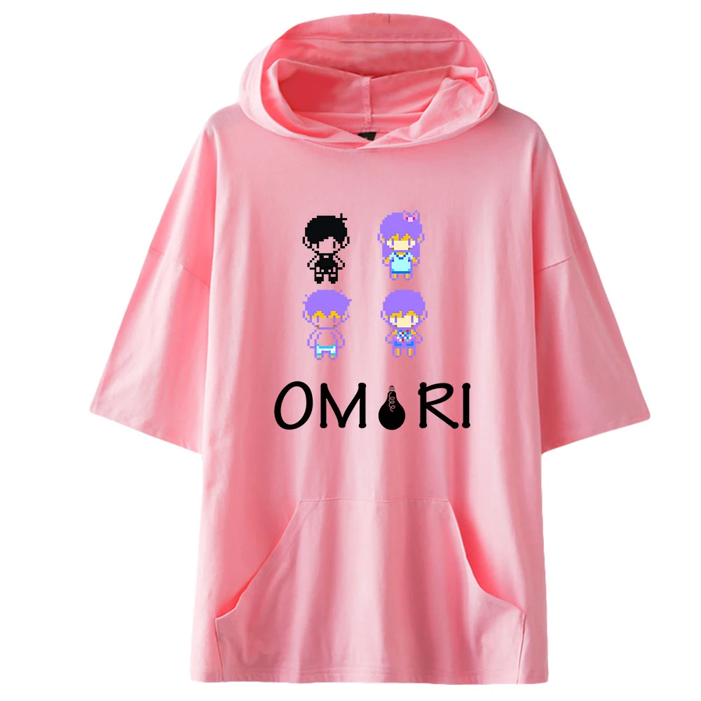 Omori Short Sleeved Hooded Hip Hop Sweatshirt Loose Volleyball Harajuku Polyester Plus Game Hoodie 2022 New Casual Tee
Omori Short Sleeved Hooded Hip Hop Sweatshirt Loose Volleyball Harajuku Polyester Plus Game Hoodie 2022 New Casual Tee