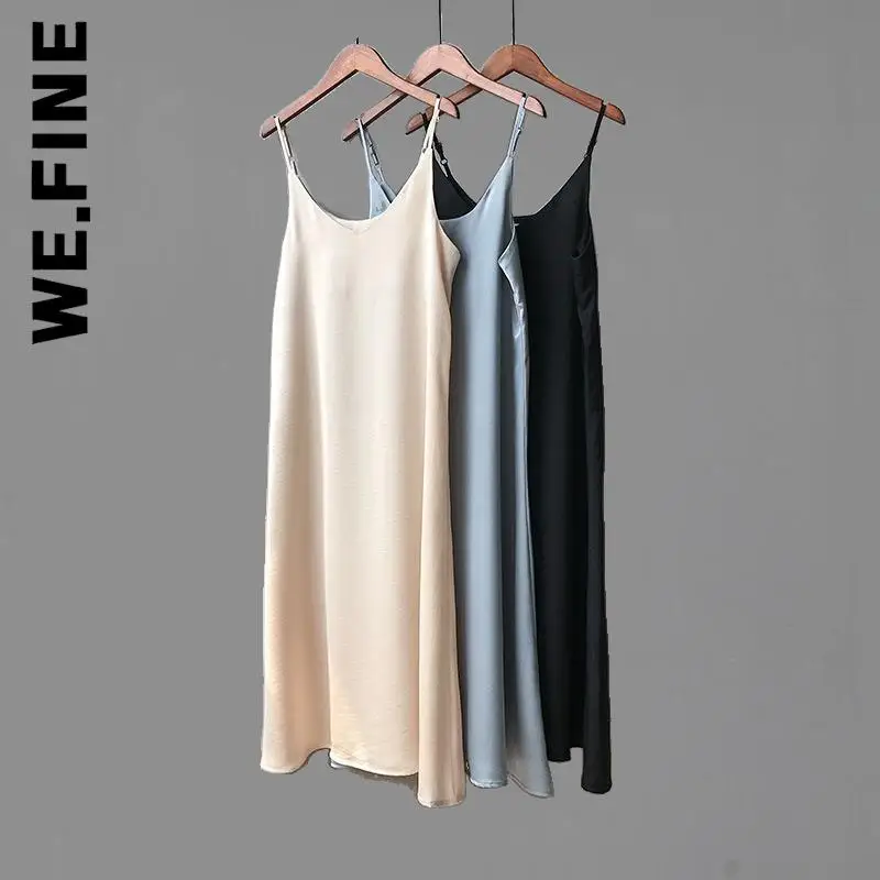 We.Fine Women New Dress Elegant Ladies Dress v-neck camis sexy dress Outfits Slim Korean Female Vestidos Dresses Woman
We.Fine Women New Dress Elegant Ladies Dress v-neck camis sexy dress Outfits Slim Korean Female Vestidos Dresses Woman