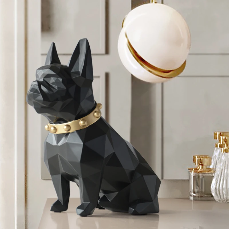 Dog Statue Home Decor Crafts Animal sculpture resine Modern art For home ornaments decoration accessories Figurine garden Decor
Dog Statue Home Decor Crafts Animal sculpture resine Modern art For home ornaments decoration accessories Figurine garden Decor