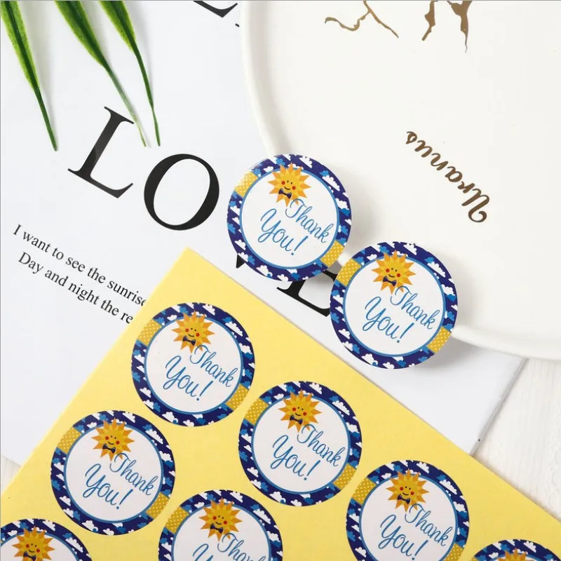 1200pcs/lot cute blue round thank you envelope baking multifunctional school stationery sticker seal
1200pcs/lot cute blue round thank you envelope baking multifunctional school stationery sticker seal