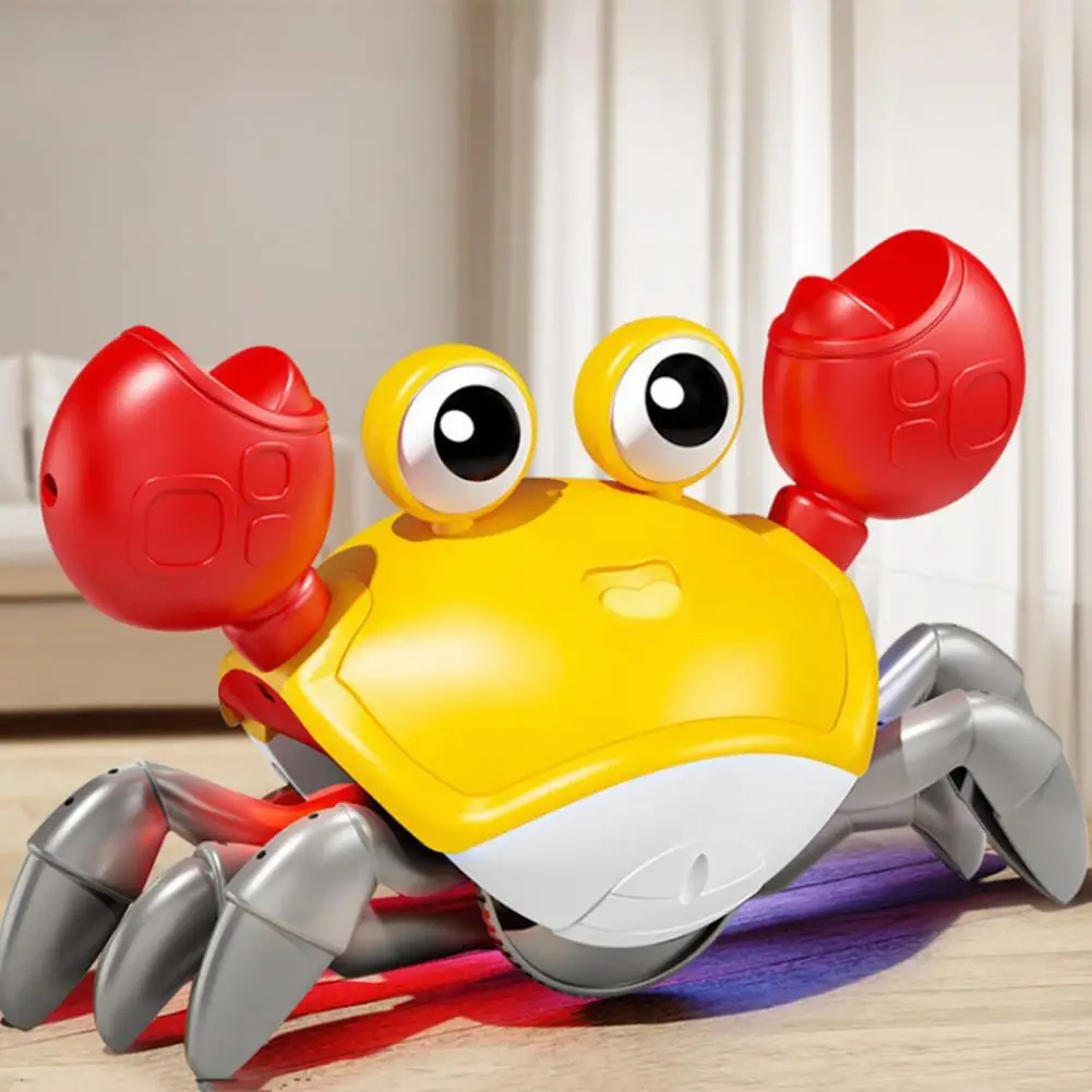 Cat Amusement Toy Crawling Crab Toy Fun Music Lights Sensor Escape Educational Multifunctional Early Learning for Pets for Dogs
Cat Amusement Toy Crawling Crab Toy Fun Music Lights Sensor Escape Educational Multifunctional Early Learning for Pets for Dogs