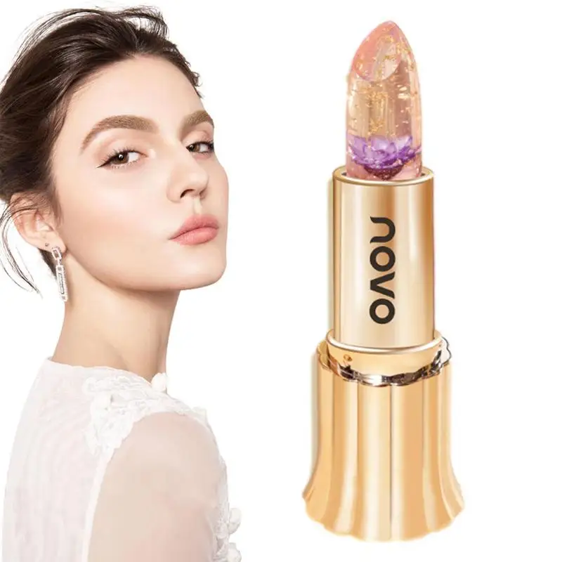 Crystal Flower Jelly Lipstick Color Changing Lip Balm Lip Gloss Long Lasting Moisturizing Lip Stick Temperature Flower Lipstick
Crystal Flower Jelly Lipstick Color Changing Lip Balm Lip Gloss Long Lasting Moisturizing Lip Stick Temperature Flower Lipstick