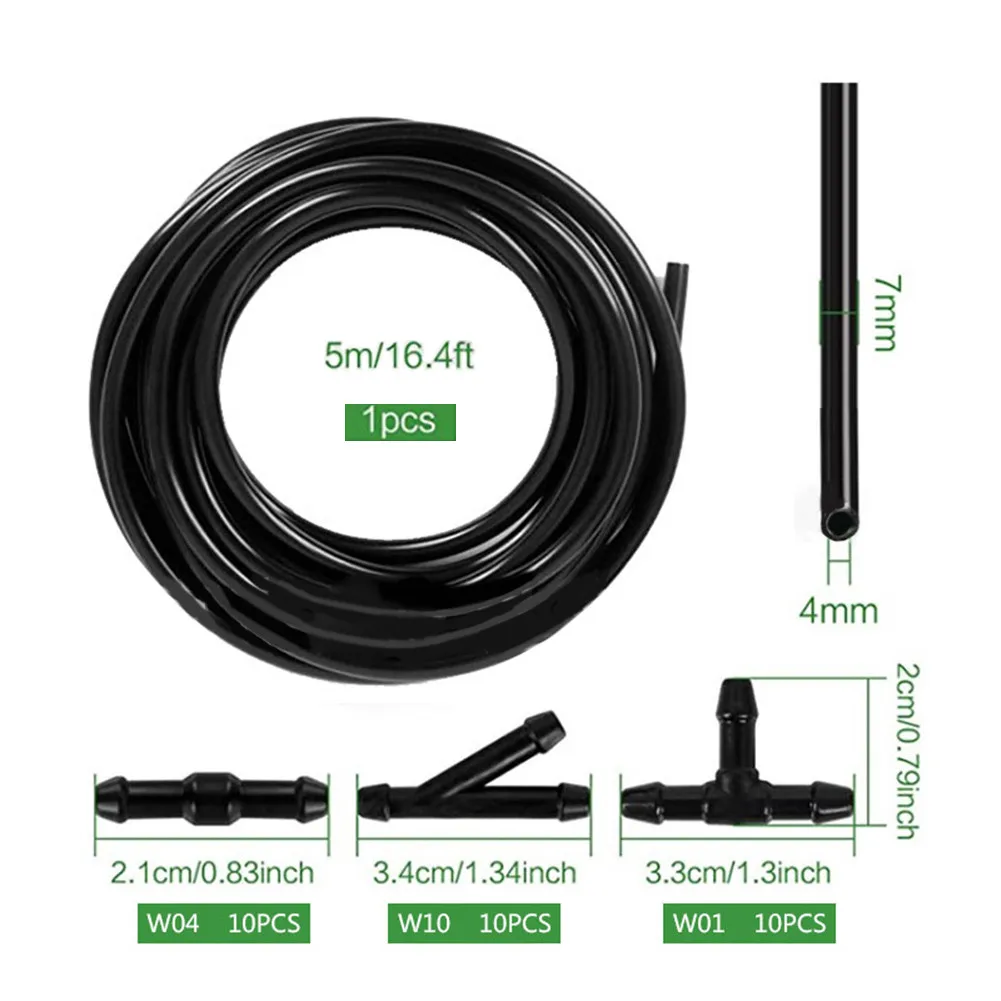 5M Windshield Washer Nozzle Hose Tube Pipe T/Y/I Type Splitter Windshield Washer Hose Connector Car Parts Accessories
5M Windshield Washer Nozzle Hose Tube Pipe T/Y/I Type Splitter Windshield Washer Hose Connector Car Parts Accessories