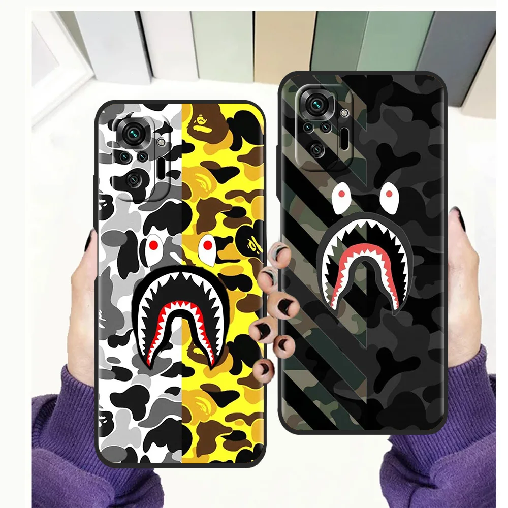A-Bathing -Ape B-BAPE Luxury Case For Redmi Note 11 Pro 10 9 9s 8 8T 7 Pro K40 Gaming 9A 9C 8 8A Pro Plus 5G Silicone Shell TPU
A-Bathing -Ape B-BAPE Luxury Case For Redmi Note 11 Pro 10 9 9s 8 8T 7 Pro K40 Gaming 9A 9C 8 8A Pro Plus 5G Silicone Shell TPU