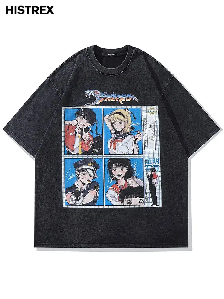 Harajuku Streetwear Men T shirt,100 Cotton Kawaii Japan Cartoon Anime TShirt,Hip Hop Washed Tee Shirt,Women Y2K Vintage Clothes
Harajuku Streetwear Men T shirt,100 Cotton Kawaii Japan Cartoon Anime TShirt,Hip Hop Washed Tee Shirt,Women Y2K Vintage Clothes