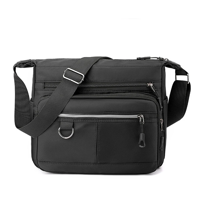 Men's Bags Light Nylon Shoulder Bag Casual Travel Tote Crossbody Bags Waterproof Business Handbag For Men Top-Handle Bag
Men's Bags Light Nylon Shoulder Bag Casual Travel Tote Crossbody Bags Waterproof Business Handbag For Men Top-Handle Bag