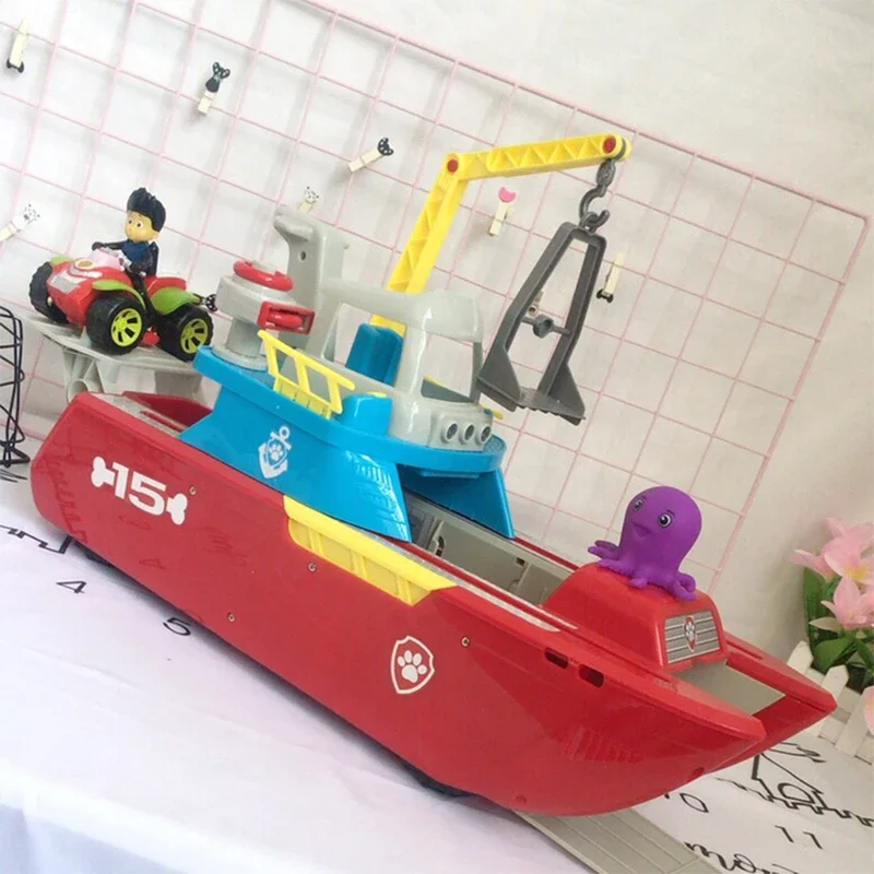 Paw Patrol Yacht Model Toy Set Captain Ryder Vehicle Car Cartoon Rescue Puppy Action Figure Boy Children's Toy Gift Chase
Paw Patrol Yacht Model Toy Set Captain Ryder Vehicle Car Cartoon Rescue Puppy Action Figure Boy Children's Toy Gift Chase