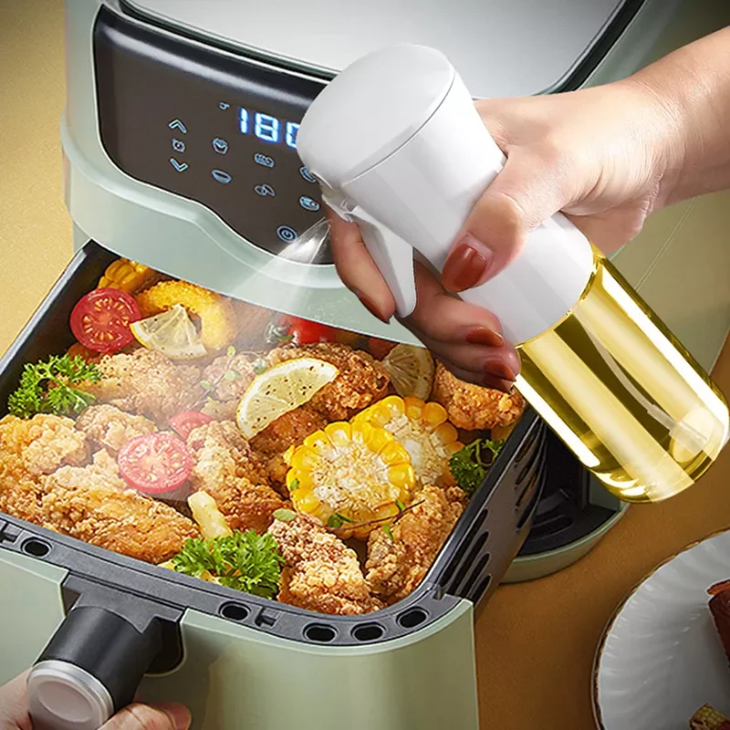 300ML Olive Oil Sprayer Bottle Kitchen high-pressure Sprayer Bottle Leak-proof BBQ Air Fryer Sprayer Oil Camping Cookware Tool
300ML Olive Oil Sprayer Bottle Kitchen high-pressure Sprayer Bottle Leak-proof BBQ Air Fryer Sprayer Oil Camping Cookware Tool