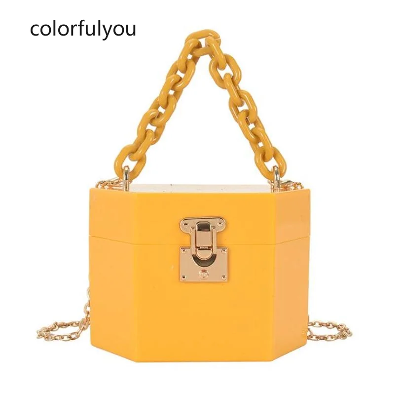 Acrylic Box Handbag for Women Party Clutch Bag Mini Crossbody Bag 2021 NEW Fashion Purses Candy Color Chain Shoulder Bag
Acrylic Box Handbag for Women Party Clutch Bag Mini Crossbody Bag 2021 NEW Fashion Purses Candy Color Chain Shoulder Bag