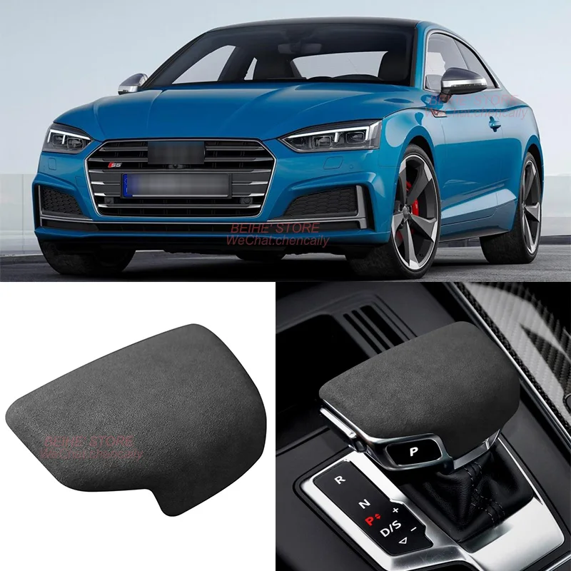Alcantara Suede Gear Shift Cover Car Interior Head Shifter Knob Frame Trim Protection Case For Audi S5 2017-2022
Alcantara Suede Gear Shift Cover Car Interior Head Shifter Knob Frame Trim Protection Case For Audi S5 2017-2022