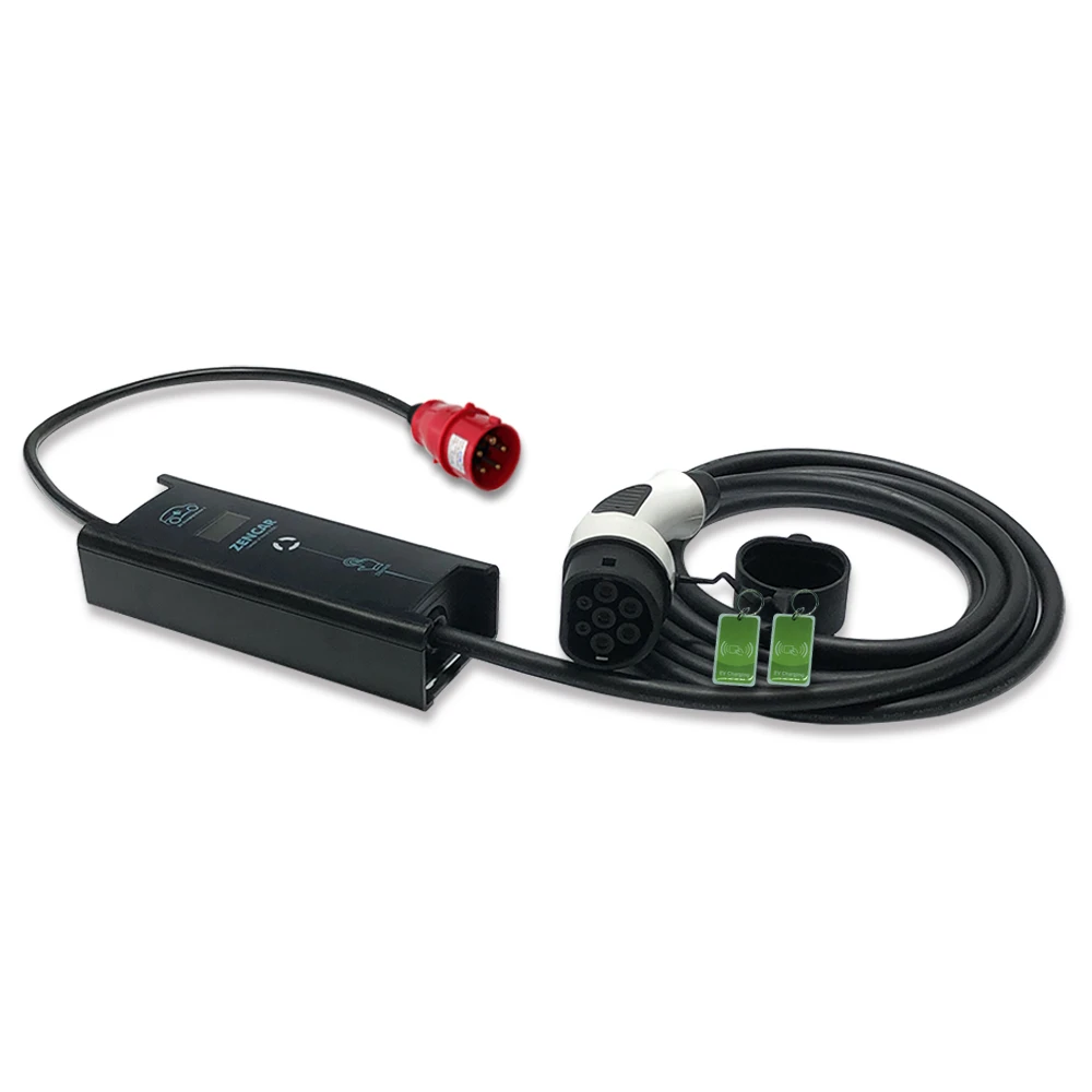 Zencar 16 А 11 кВт 3 фазы 380 В Тип 2 ev зарядное устройство evse wallbox с красной вилкой CEE 5 контактов
Zencar 16 А 11 кВт 3 фазы 380 В Тип 2 ev зарядное устройство evse wallbox с красной вилкой CEE 5 контактов