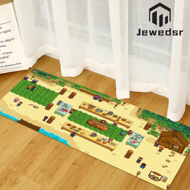 Stardew Valley Rug Entrance Door Mat for Hallway on the Floor Living Room Rugs Bedroom Carpet Home Kitchen Bath Doormat Mats
Stardew Valley Rug Entrance Door Mat for Hallway on the Floor Living Room Rugs Bedroom Carpet Home Kitchen Bath Doormat Mats