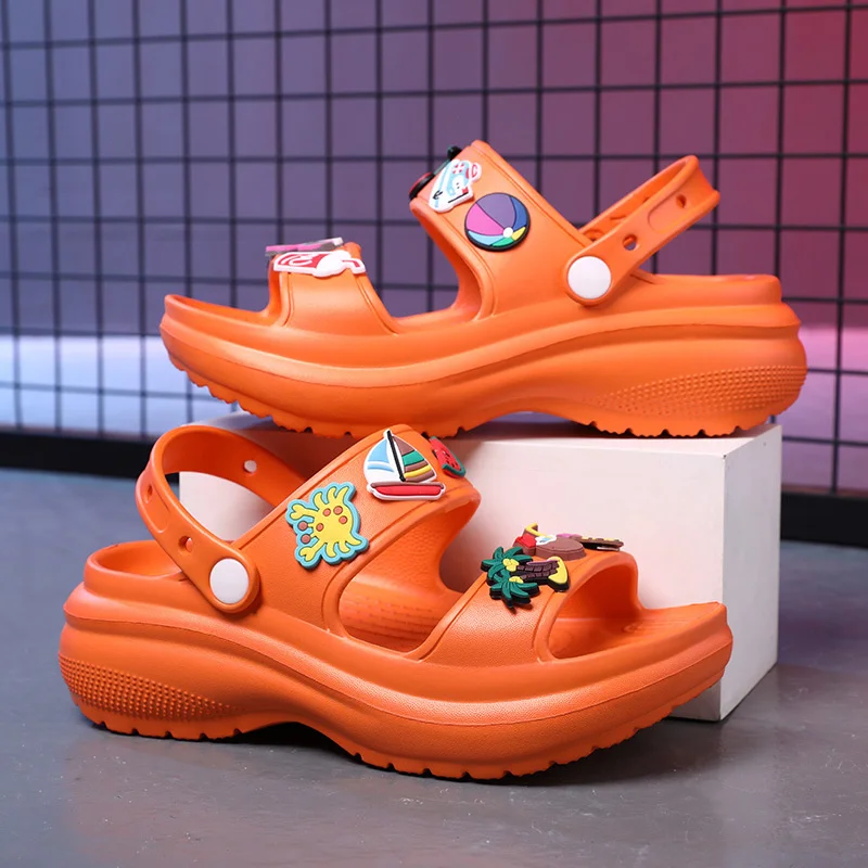 2023 Summer New Women Sandals Thick Soles Fashion Casual Beach Shoes Platform Shoes with Heels Wedges Slip Flip Flops
2023 Summer New Women Sandals Thick Soles Fashion Casual Beach Shoes Platform Shoes with Heels Wedges Slip Flip Flops