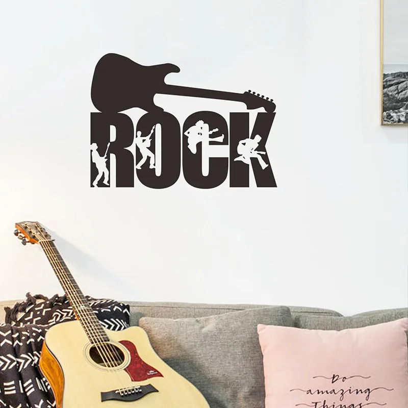 Guitar Rock Personality Pattern Free Unrestrained Self Sticker Decor Children Room Glass Window Bedroom Wall Cabinet Background
Guitar Rock Personality Pattern Free Unrestrained Self Sticker Decor Children Room Glass Window Bedroom Wall Cabinet Background