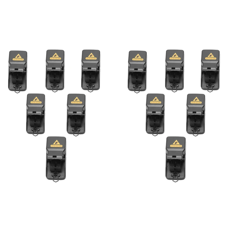 12Pcs Reusable Rat Catching Mice Mouse Traps Mousetrap Bait Snap Spring Rodent Catcher Pest Control
12Pcs Reusable Rat Catching Mice Mouse Traps Mousetrap Bait Snap Spring Rodent Catcher Pest Control