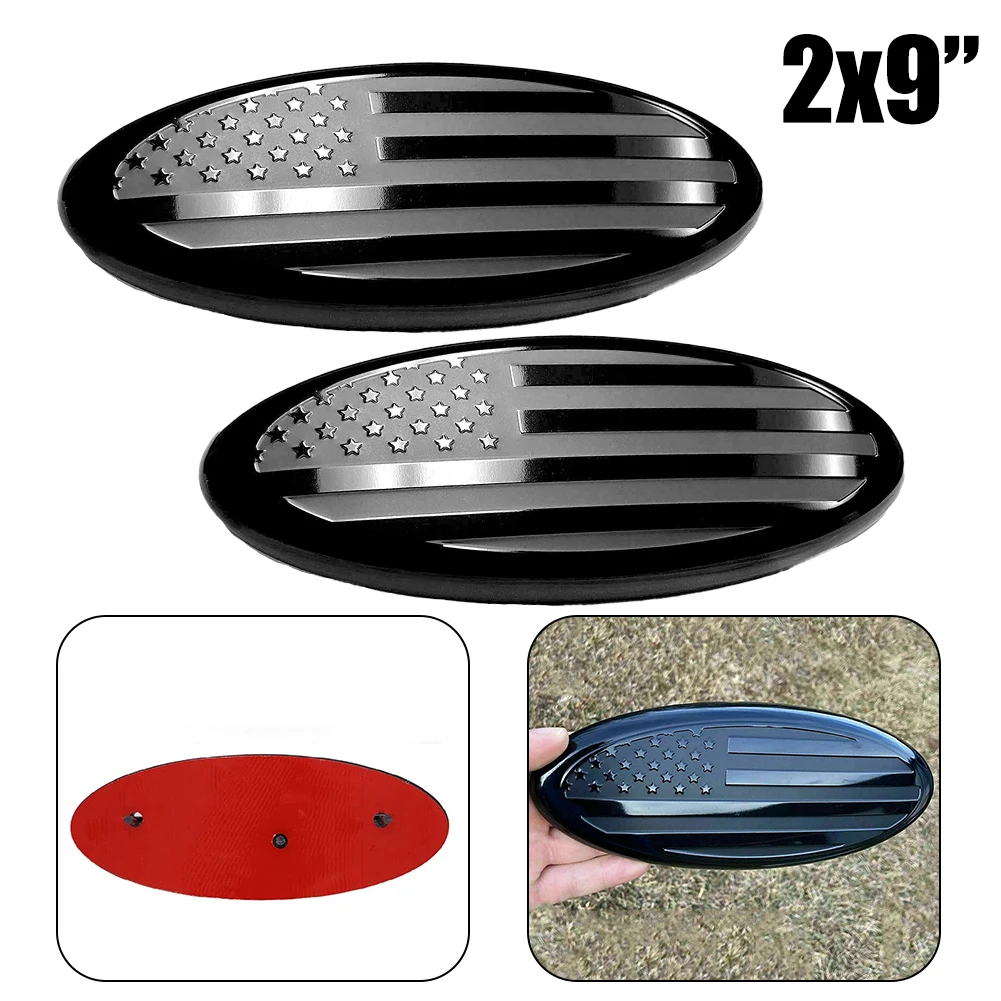 2X 9 Inch Black Front Grille American Flag Emblem Badge For Edge Explorer Range Exterior Parts Styling Mouldings
2X 9 Inch Black Front Grille American Flag Emblem Badge For Edge Explorer Range Exterior Parts Styling Mouldings