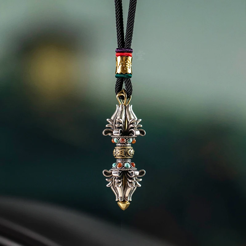 New National Tide Retro Oriental Vajra Car Pendant Necklace Men's and Women's Rear Single Charm Safe Gift Jewelry Accessories
New National Tide Retro Oriental Vajra Car Pendant Necklace Men's and Women's Rear Single Charm Safe Gift Jewelry Accessories