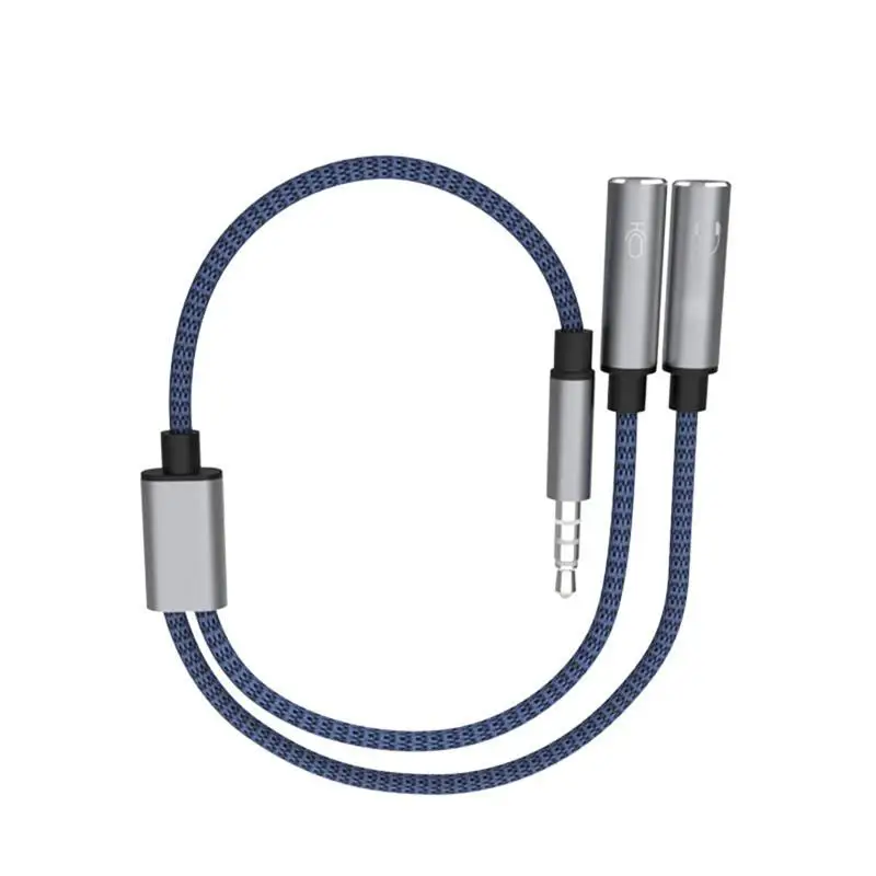 For Headphone Adapter Microphone Y-splitter Cable 3.5mm Stereo Audio Male To Female Independent Audio Microphone Plug PVC Cable
For Headphone Adapter Microphone Y-splitter Cable 3.5mm Stereo Audio Male To Female Independent Audio Microphone Plug PVC Cable