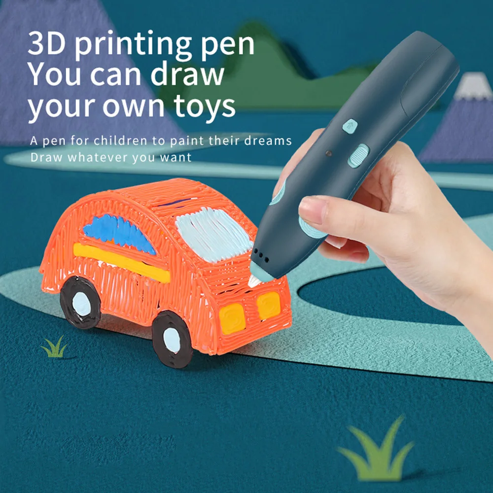 Children‘s Three-dimensional Graffiti Pen 3D Painting Pen Low Temperature Wireless 3D Printing Pen
Children‘s Three-dimensional Graffiti Pen 3D Painting Pen Low Temperature Wireless 3D Printing Pen