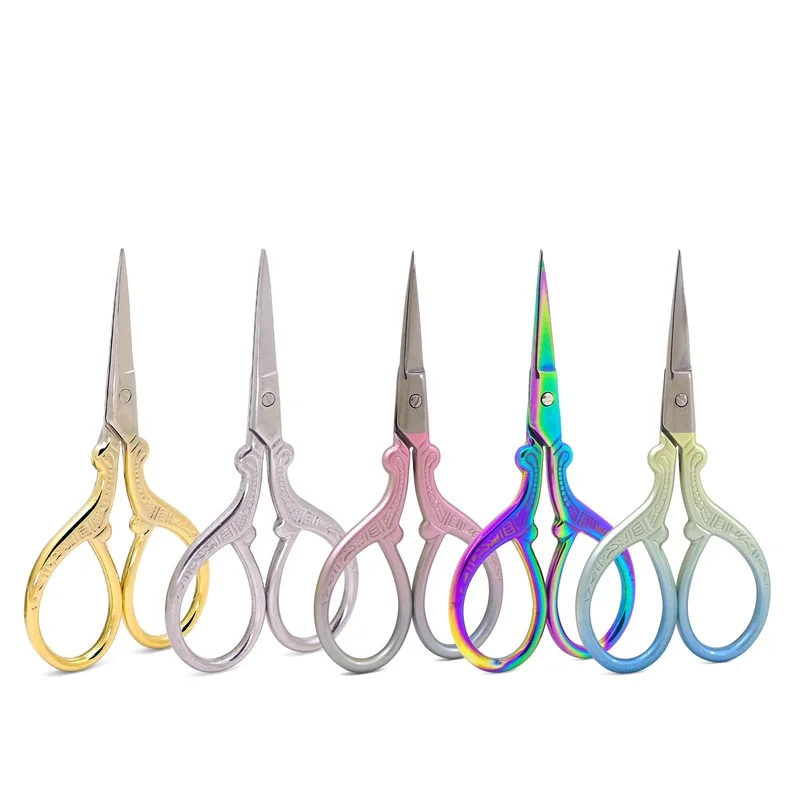 1Pc Retro Gradient Vintage Classic Embroidery Nail Art Stork Cuticle Scissors Cutters for Manicure Tools
1Pc Retro Gradient Vintage Classic Embroidery Nail Art Stork Cuticle Scissors Cutters for Manicure Tools