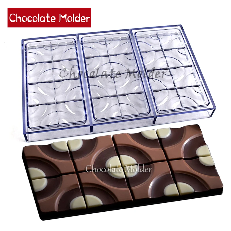 Polycarbonate Chocolate Molds Chocolate Bar Bonbons TARGET Shape Candy Fondant Forms Baking Pastry Tools Mould
Polycarbonate Chocolate Molds Chocolate Bar Bonbons TARGET Shape Candy Fondant Forms Baking Pastry Tools Mould