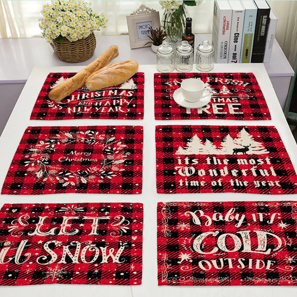 Christmas Snowman Linen Pad Dining Table Mats Coaster Bowl Cup Mat Christmas Deer Tree Santa Claus Kitchen Placemats
Christmas Snowman Linen Pad Dining Table Mats Coaster Bowl Cup Mat Christmas Deer Tree Santa Claus Kitchen Placemats