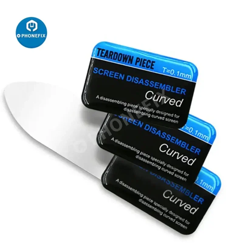 Мягкое тонкое Изогнутое лезвие из нержавеющей стали, скребок для открывания ЖК-экрана, разборка карт, инструменты для открытия и ремонта
Мягкое тонкое Изогнутое лезвие из нержавеющей стали, скребок для открывания ЖК-экрана, разборка карт, инструменты для открытия и ремонта