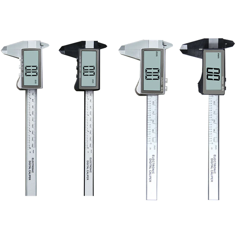 100/150mm Caliper Digital Pachometer Profession Vernier Caliber Measure Tool Woodworking Thickness Gauge Depth Electronic Ruler
100/150mm Caliper Digital Pachometer Profession Vernier Caliber Measure Tool Woodworking Thickness Gauge Depth Electronic Ruler