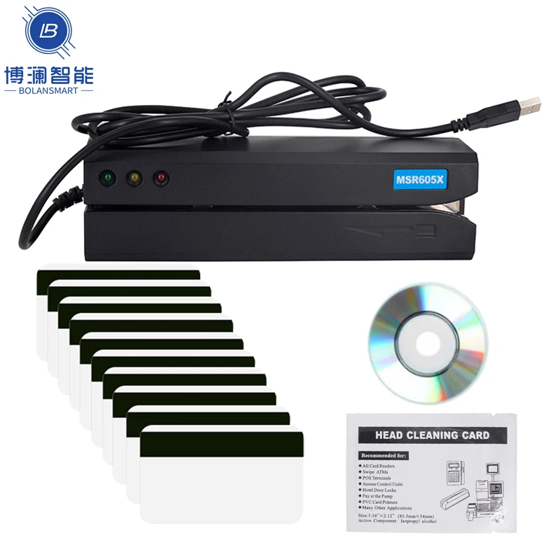 MSR X6 MSR X6BT Bluetooth MSR605X 605X USB Magnetic Card Reader Mini Writer 3-Track USB Compatiable for MSR206 MSR605
MSR X6 MSR X6BT Bluetooth MSR605X 605X USB Magnetic Card Reader Mini Writer 3-Track USB Compatiable for MSR206 MSR605