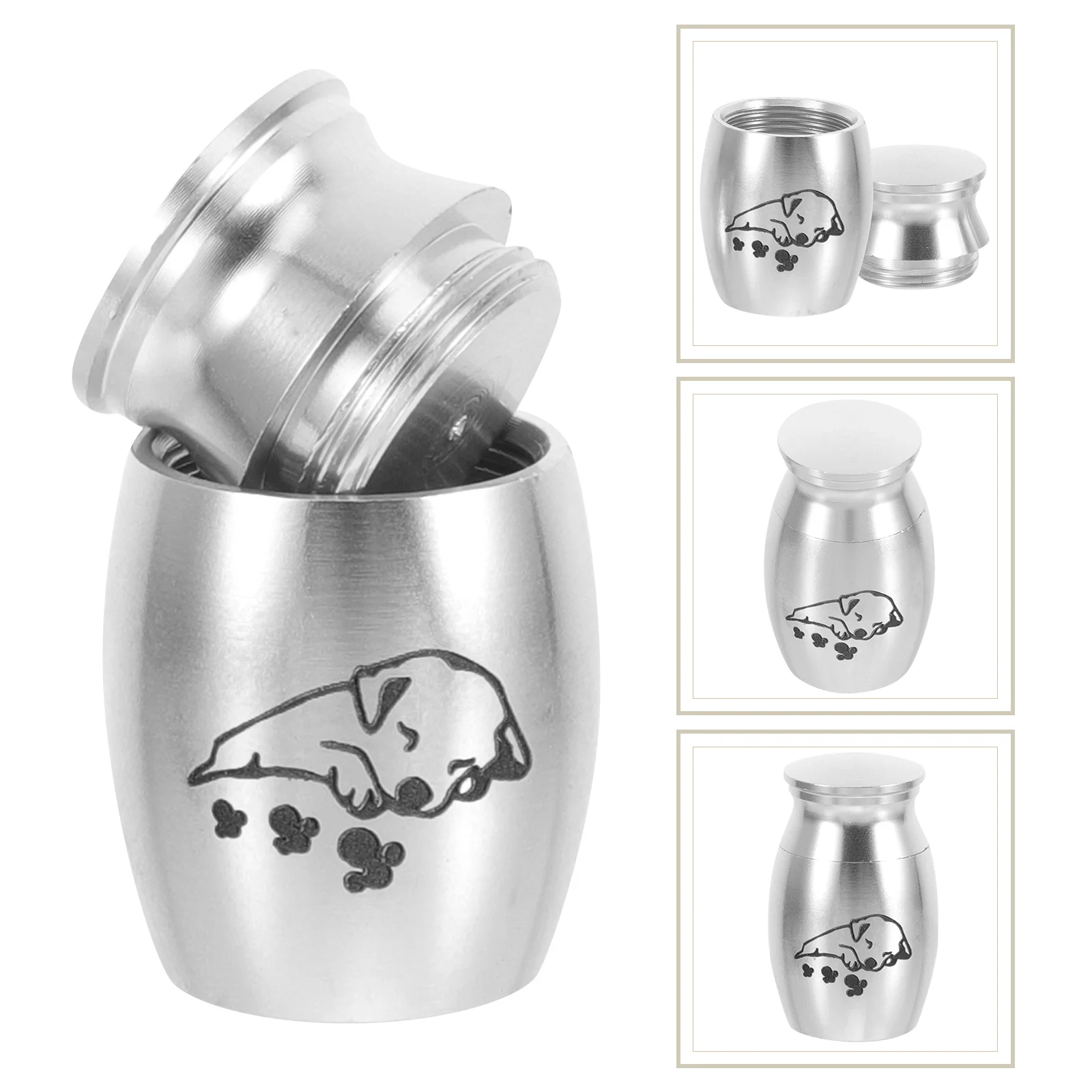 Metal Pet Urn Metal Memorial Pet Cremation Urn for Dog Cat Ashes Funeral Keepsake Urn
Metal Pet Urn Metal Memorial Pet Cremation Urn for Dog Cat Ashes Funeral Keepsake Urn