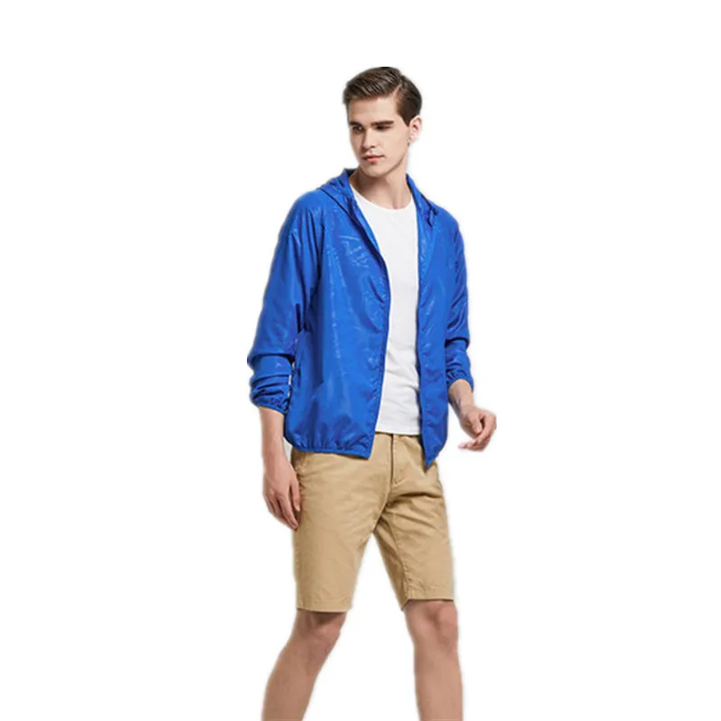 Men Women Waterproof Sun Protection Clothing Cycling Rain Outdoor Sport Quick Dry Windbreaker with Storage Bag
Men Women Waterproof Sun Protection Clothing Cycling Rain Outdoor Sport Quick Dry Windbreaker with Storage Bag