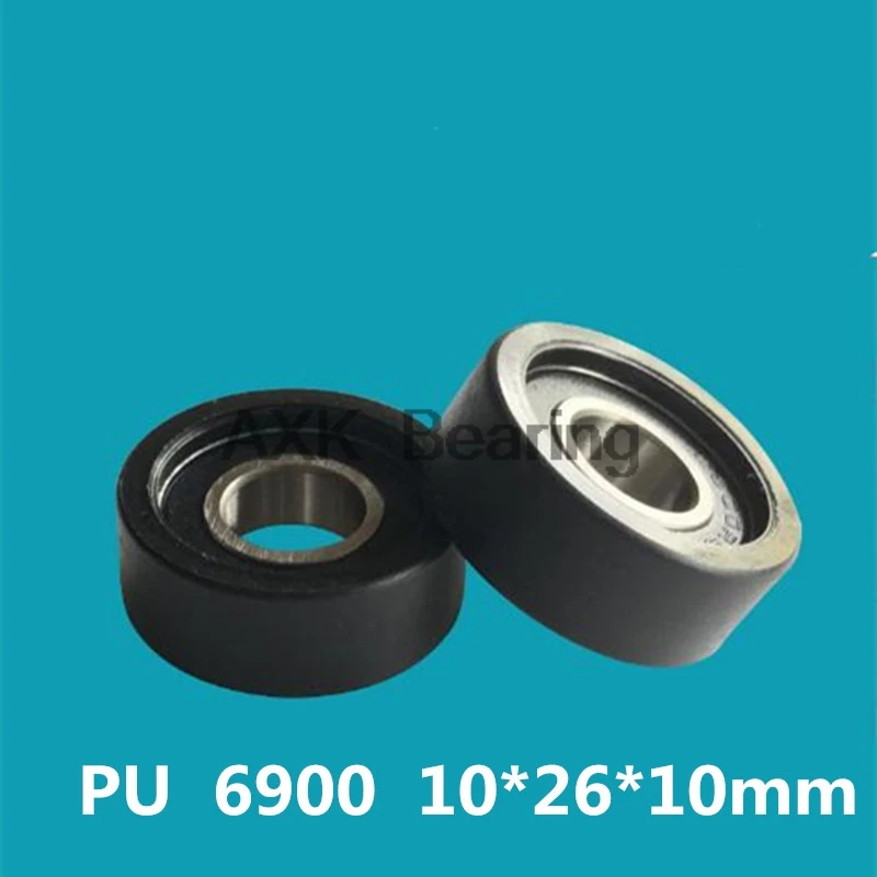 10*26*10mm 6900 F Plastic bearing pulley micro roller rubber wheel POM plastic nylon pulley inner diameter 10*26*10
10*26*10mm 6900 F Plastic bearing pulley micro roller rubber wheel POM plastic nylon pulley inner diameter 10*26*10