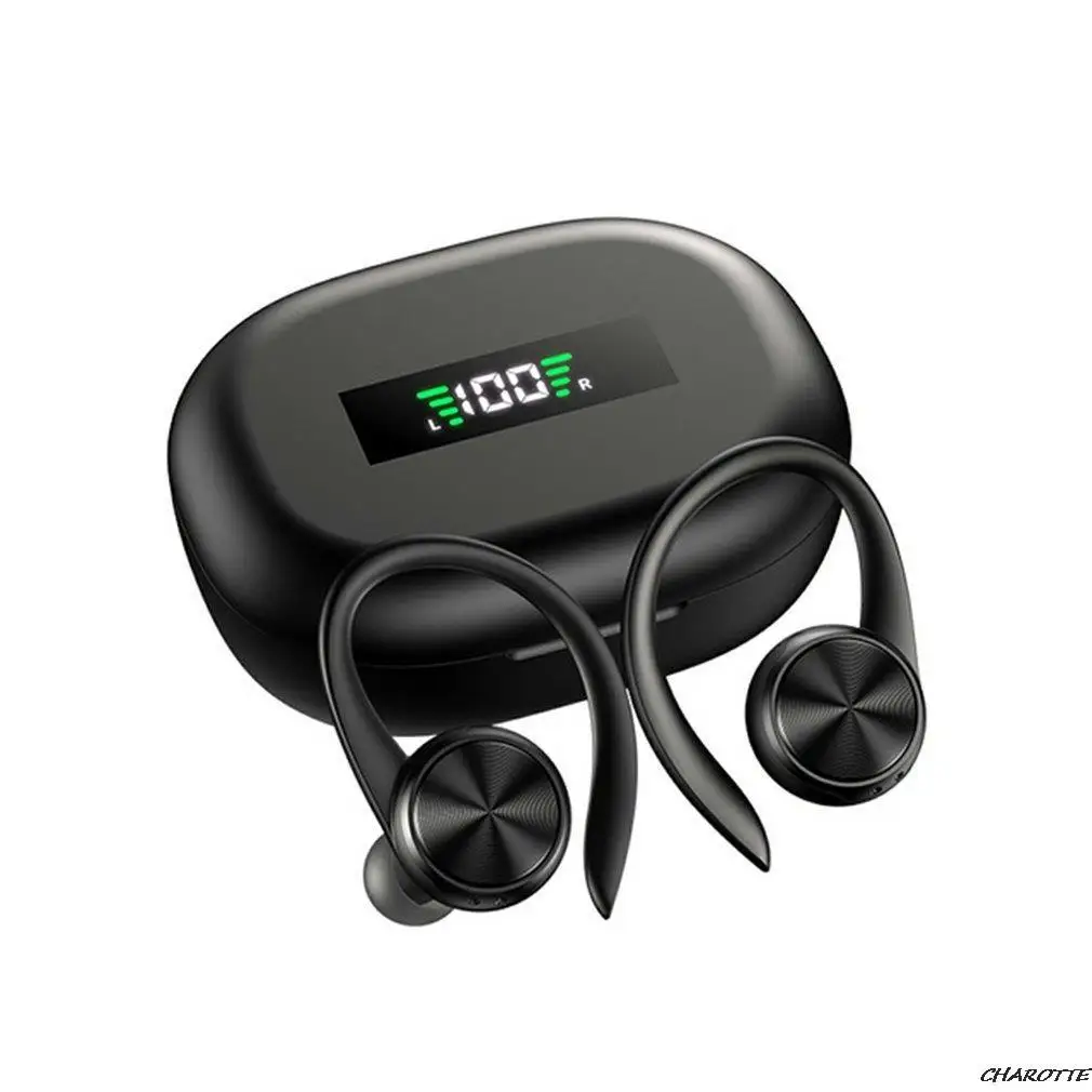 Спортивные Bluetooth-совместимые Беспроводные наушники с микрофоном, IPX5 водонепроницаемые наушники с крючками, Hi-Fi стерео музыкальные наушники
Спортивные Bluetooth-совместимые Беспроводные наушники с микрофоном, IPX5 водонепроницаемые наушники с крючками, Hi-Fi стерео музыкальные наушники