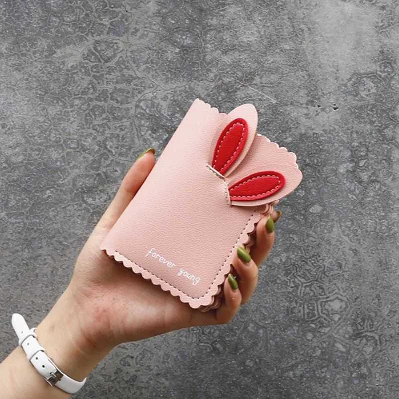 Kawaii Female Wallets Lovely Rabbit Card Holder Cute Small Wallet Women's Short Design Purse Girls Wallet Cash Holder Wholesale
Kawaii Female Wallets Lovely Rabbit Card Holder Cute Small Wallet Women's Short Design Purse Girls Wallet Cash Holder Wholesale